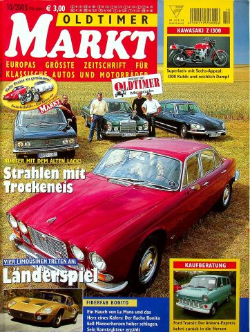 Deckblatt Oldtimer Markt (10/2003)